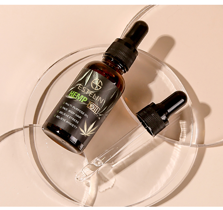 روغن شاهدانه یا همپ hemp خالص استلین ESTELIN Hemp Oil For Face Body and Hair