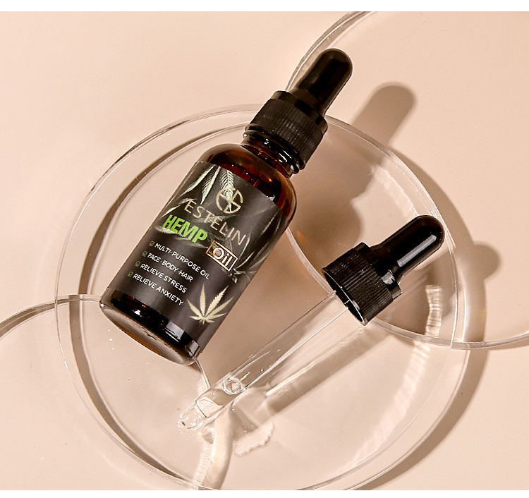 روغن شاهدانه یا همپ hemp خالص استلین ESTELIN Hemp Oil For Face Body and Hair