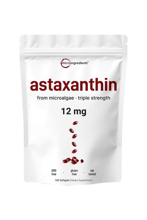 سافت ژل Astaxanthin برند Micro Ingredients – بسته ۱۲۰ عددی