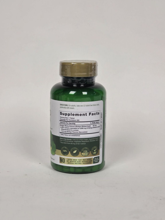 قرص جینکو بیلوبا کارلایل Carlyle Ginkgo Biloba 3000MG