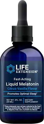 قطره ملاتونین لایف اکستنشن LIFE EXTENSION Liquid Melatonin 3mg (59 میل)