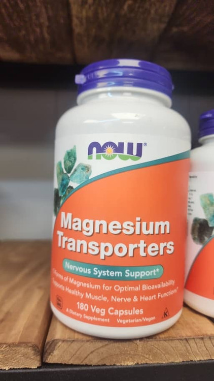 منیزیم ترنسپورترس ناو(۱۸۰عددی) Now Magnesium Transporters