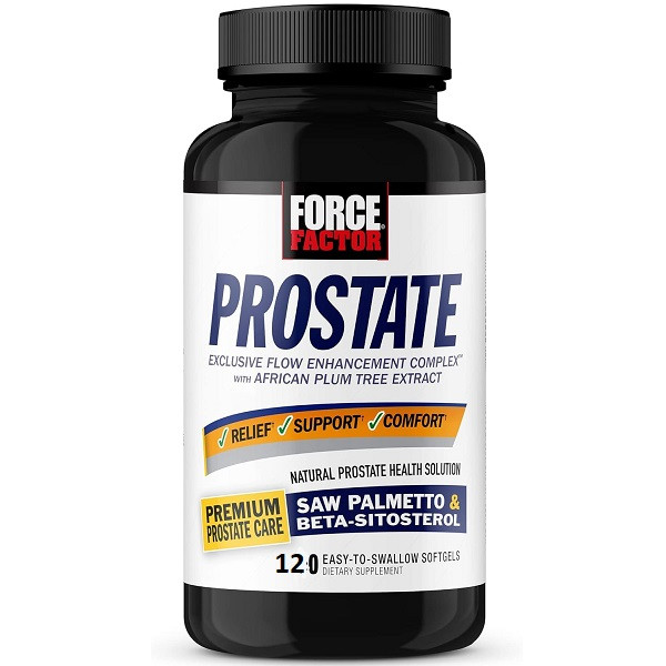 مکمل پروستات فورس فکتور۱۲۰تایی Force Factor Prostate Saw Palmetto