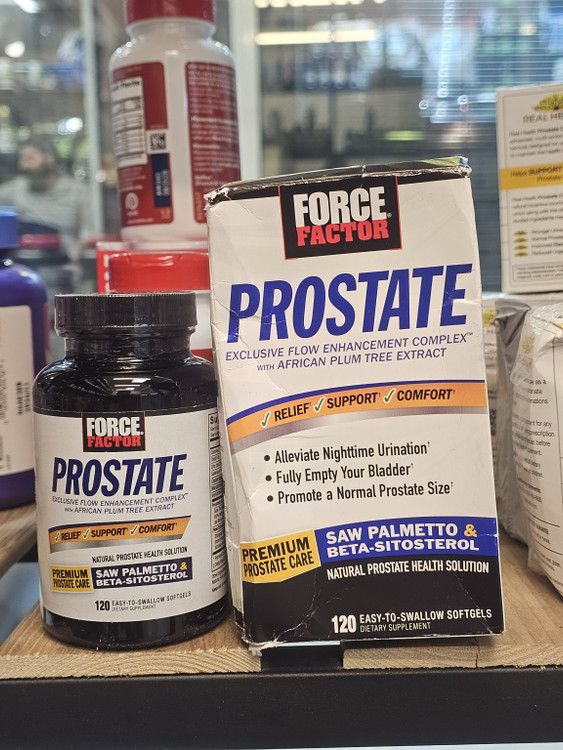 مکمل پروستات فورس فکتور۱۲۰تایی Force Factor Prostate Saw Palmetto
