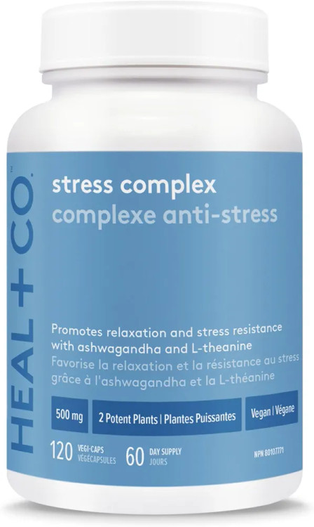 مکملهای Heal + Co. Stress Complex Vegi-Caps عددی120