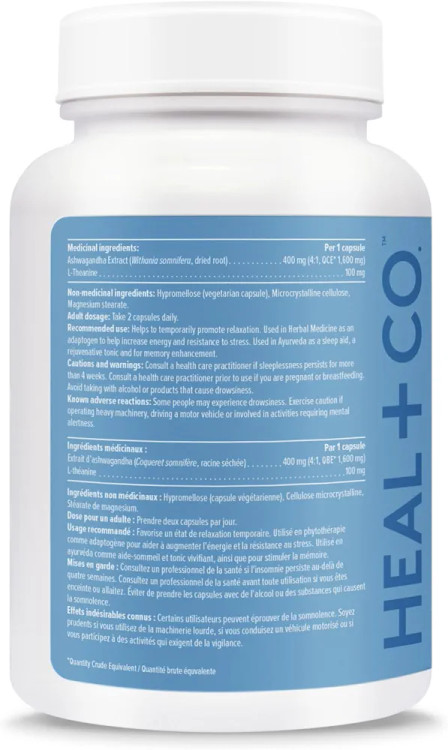 مکملهای Heal + Co. Stress Complex Vegi-Caps عددی120