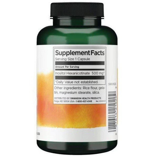نیاسین سوانسون (۱۲۰عددی)SWANSON FLUSH FREE NIACIN