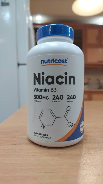 نیاسین ناتری کاست(۲۴۰عددی) Nutricost Niacin (Vitamin B3