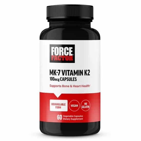 ویتامین کا2 MK-7 فورس فکتور 60 عددی Force Factor MK-7 Vitamin K