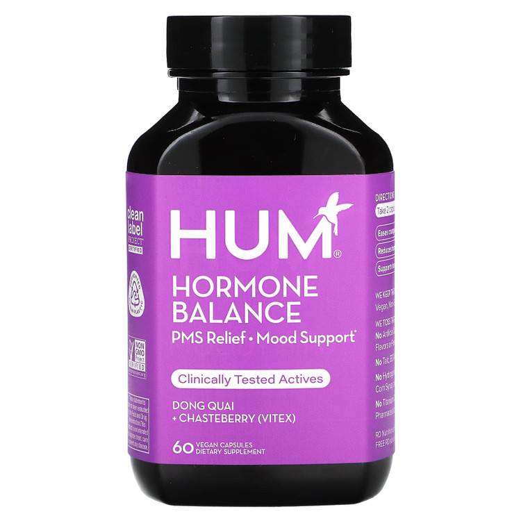 پی ام اس اچ یو ام برند hum pms (۶۰عددی)Hormone BalancePMS relief and mood support