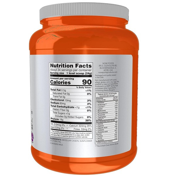  کازئین میسلار ناو 816 گرم NOW Micellar Casein