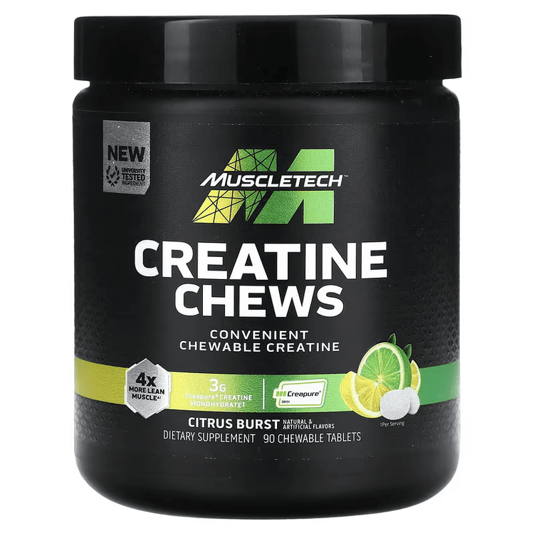 کراتین قرصی ماسل تک - 90 عددی Creatine MuscleTech Chews