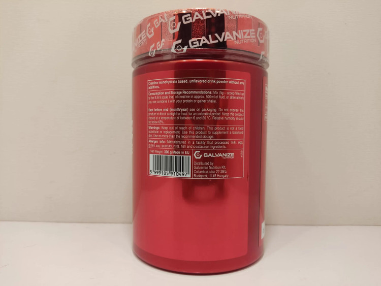 کراتین مونوهیدرات گالوانایز |galvanize creatine monohydrate