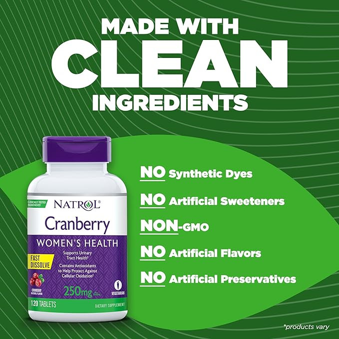 کرنبری ناترول 250 میلی گرم 120 عدد Natrol Cranberry