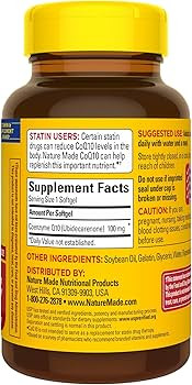 کو آنزیم نیچر مید(۴۰ عددی ) Nature Made CoQ10 100mg