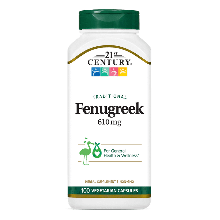 کپسول عصاره شنبلیله کاهش قند دیابت نوع 2 قرن 21 21Century Fenugreek Seed 610mg