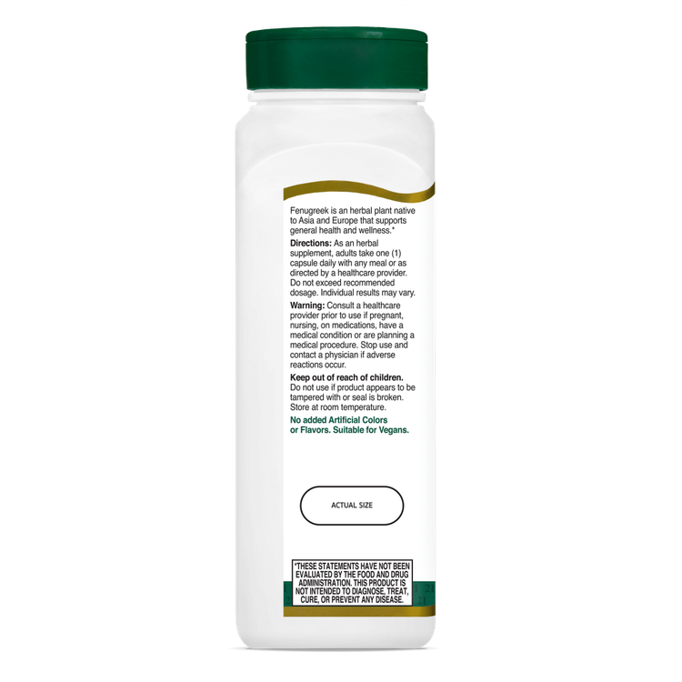 کپسول عصاره شنبلیله کاهش قند دیابت نوع 2 قرن 21 21Century Fenugreek Seed 610mg
