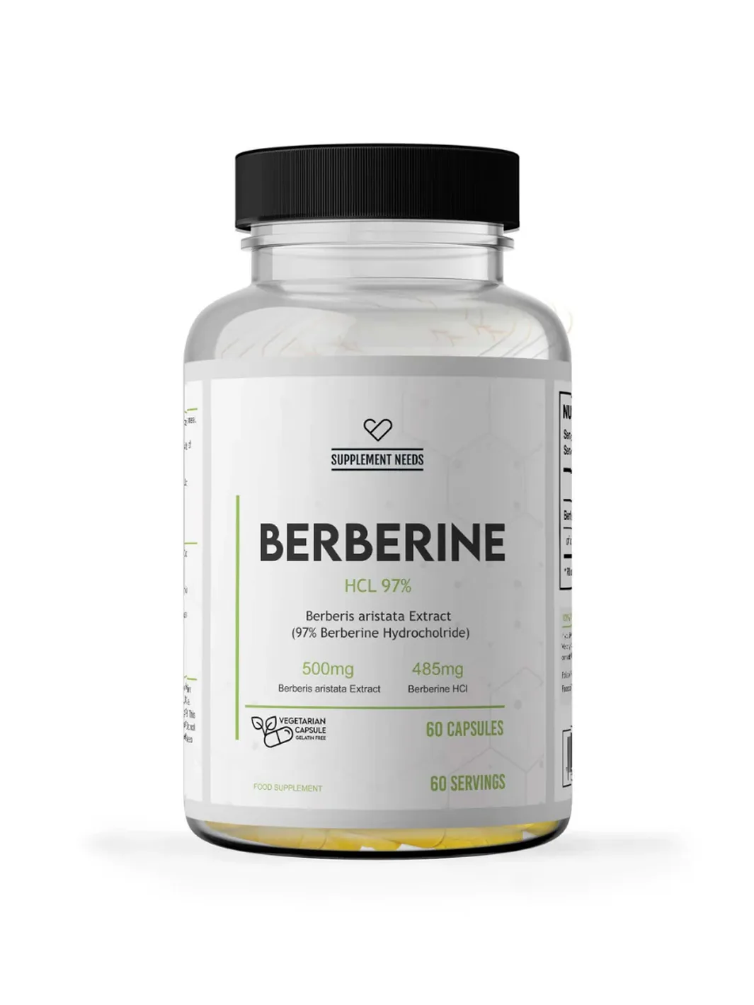 کپسولهای بربرین هیدروکلراید۶۰تایی Supplement Needs