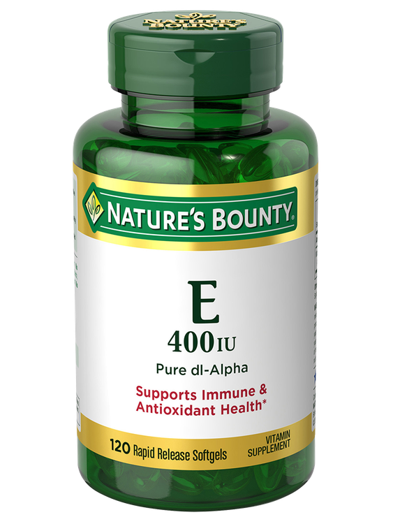 E ویتامین (۲۰۰عدد) vitamin E NATURE'S BOUNT