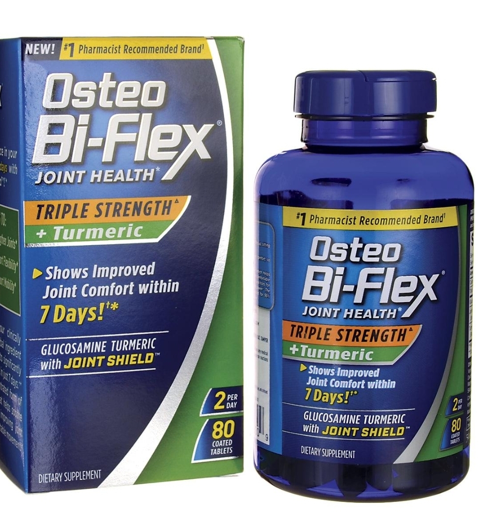 مفصل سازبا تورمریک استئو بی فلکس ۲۲۰ عددی Osteo Bi-Flex Triple Strength