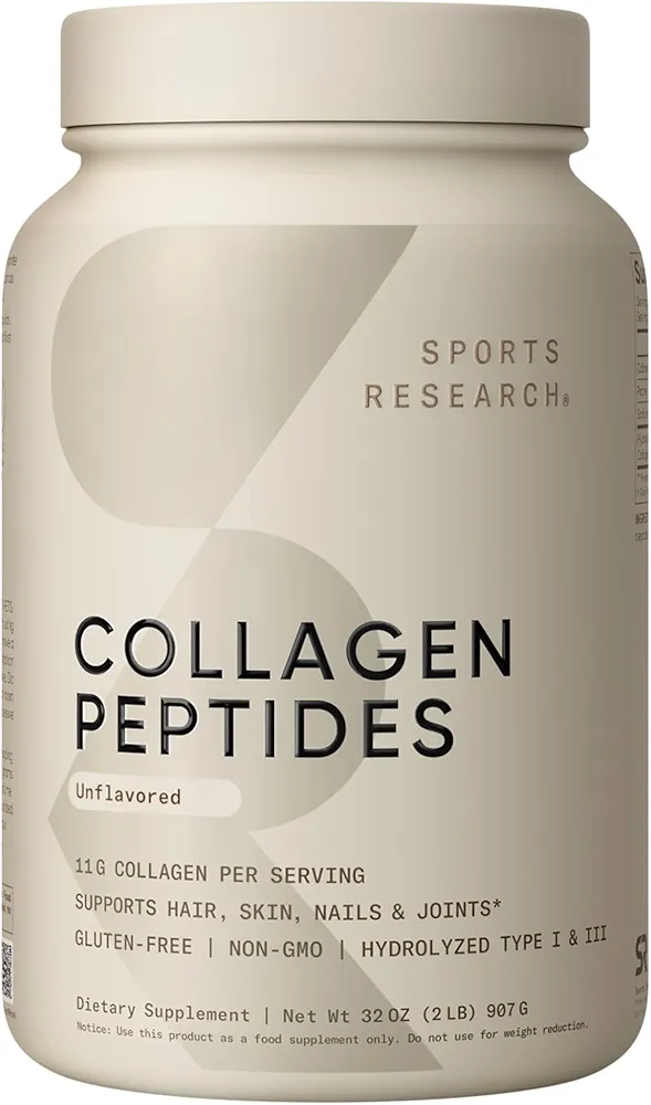 پودر کلاژن هیدرولیز شدهSports Research Collagen Peptides
