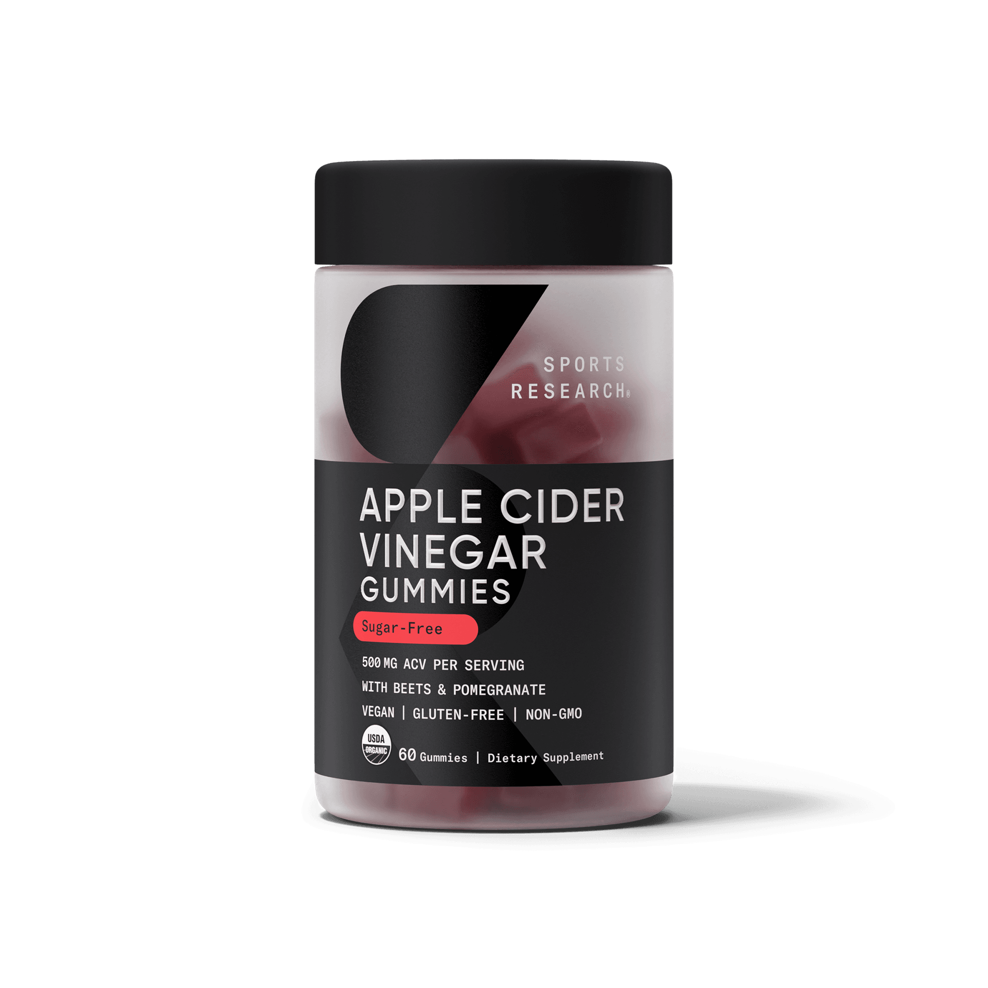 Organic Apple Cider Vinegar Vegan Non GMO 60 Gummies