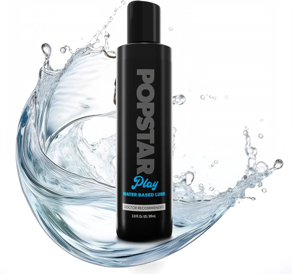 ژل روان کننده بر پابه آب پاپ استار Popstar Play Water Based Lubz