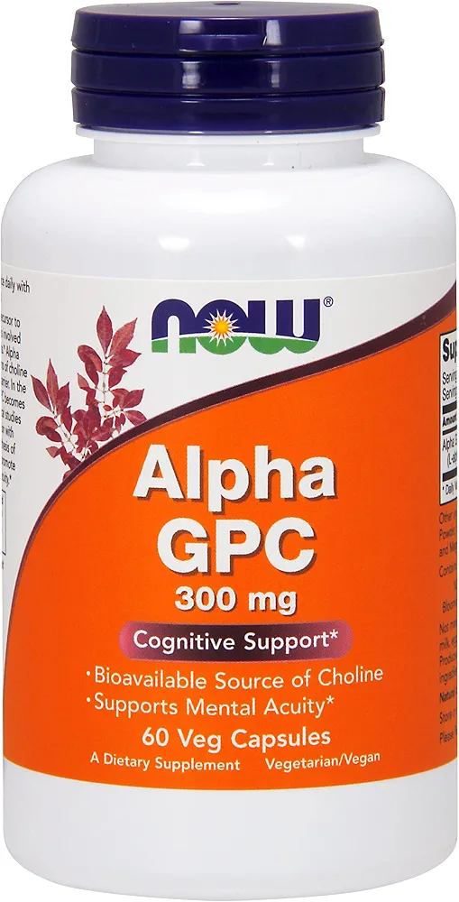مکمل Alpha GPC ناو فودز Now Foods